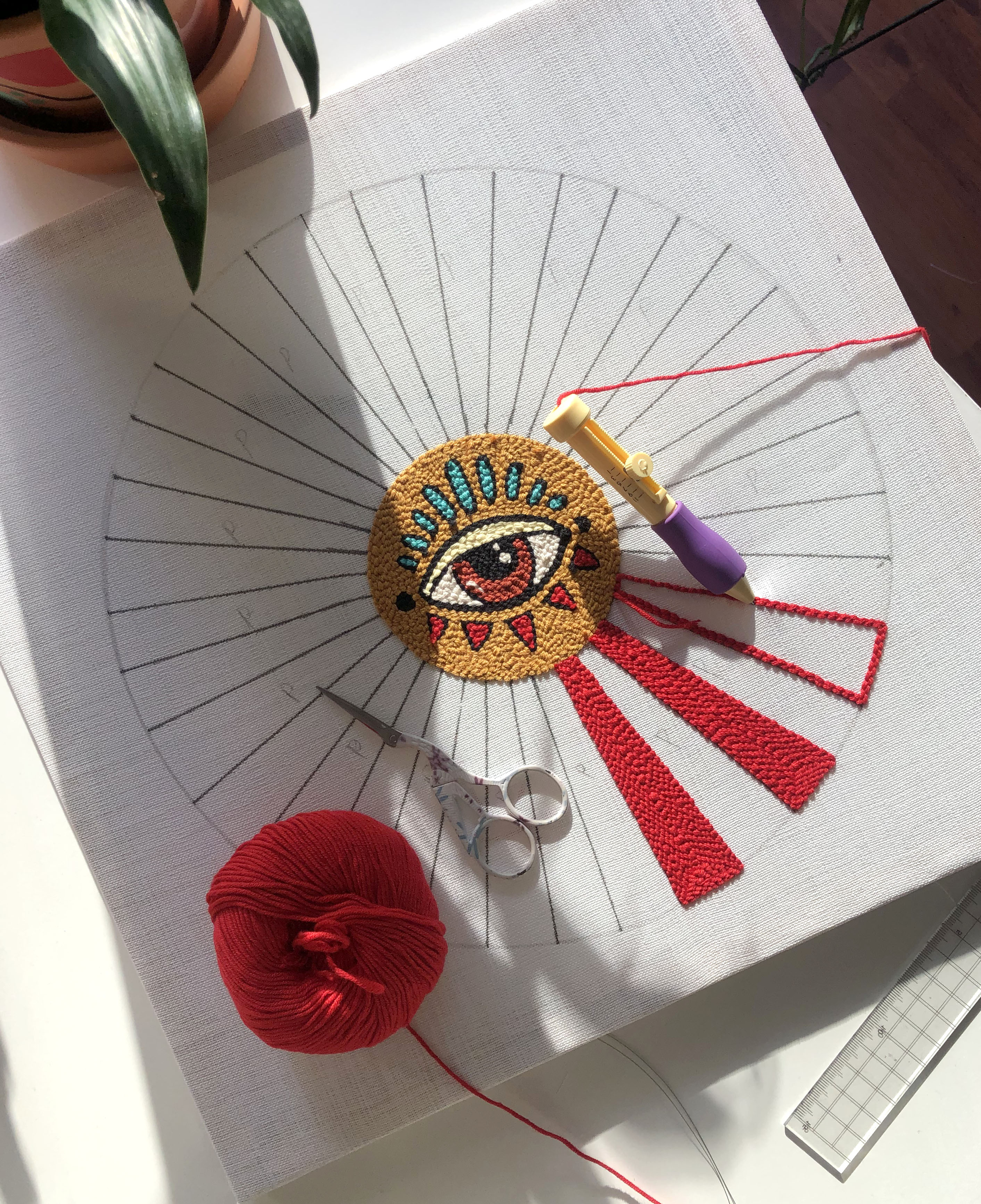 Punch Needle Workshop with Merve Gümüş